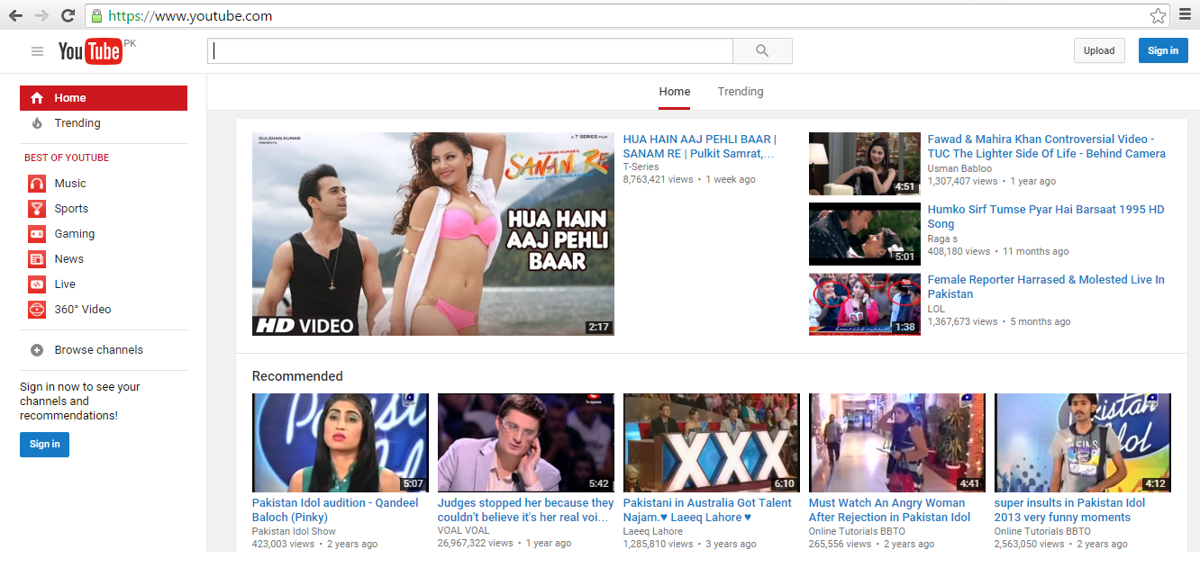 Youtube is Finally Back in Pakistan after a 4-Year Ban